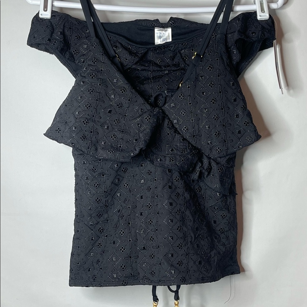 Swimsuit Time and Tru Tankini Top and Bottom size S NWT
